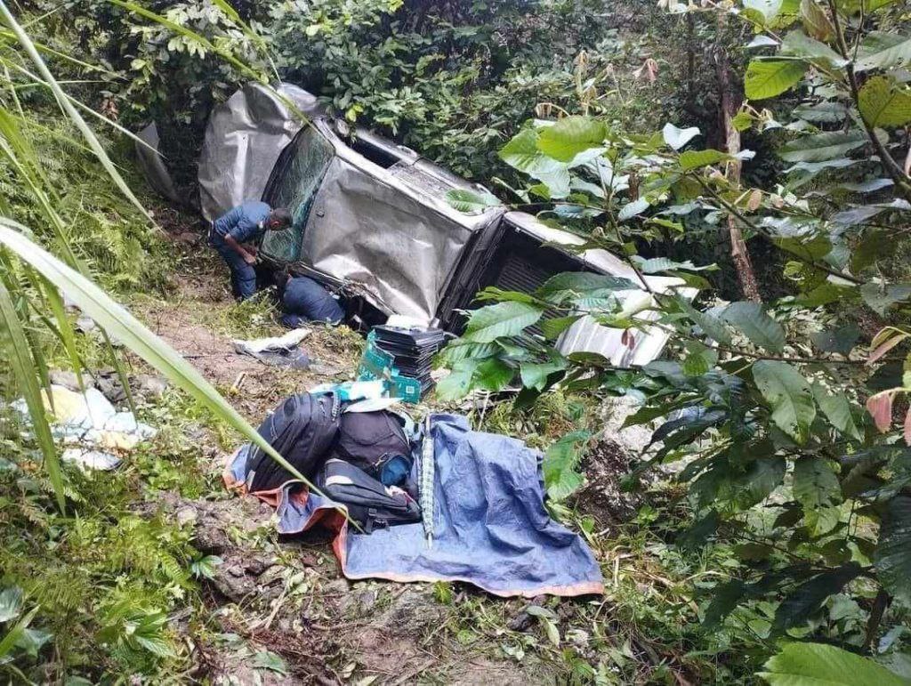 HiAce Crashes in Nuwakot: Route from Kathmandu to Lamjung